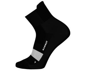 Mammut - All-Mountain Targeted Cushion Quarter - Chaussettes de randonnée - EU 42-44 - black / white