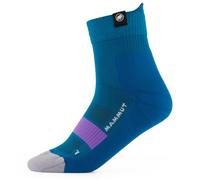 Mammut - All-Mountain Targeted Cushion Quarter - Chaussettes de randonnée - EU 42-44 - deep teal / lavandin