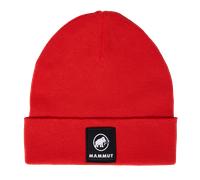 Mammut Bonnet respirant et chaud pour tous les jours Fedoz Beanie Rouge one size