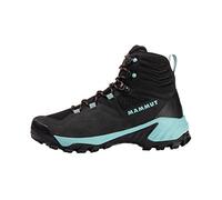 Mammut Bota Sapuen High GTX Bottes de Trekking et de randonnée pour Femme, Black Dark Frosty., 42 2/3 EU