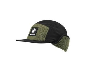 Mammut - Casquette en polaire - Fleece Cap Black Dark Marsh - Taille S/M - Vert Vert S/M