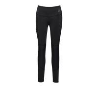 Mammut Collants de randonnée polyvalents et résistants Zinal Hybrid Tights Women Noir L