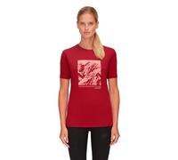 Mammut Core Panorama Short Sleeve T-shirt Rouge XS Femme