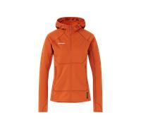 Mammut Couche intermédiaire à capuche chaude et à séchage rapide Taiss ML Hooded Jacket Women Brown L