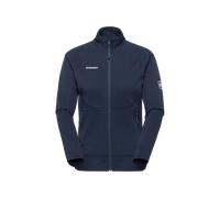 Mammut Couche intermédiaire performante, chaude et à séchage rapide Taiss ML Jacket Women Bleu M