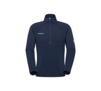 Mammut Couche intermédiaire technique chaude à demi-zip Taiss ML Half Zip Pull Men Bleu M
