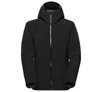 Mammut - Veste d'alpinisme imperméable - Crag HS Hooded Jacket Men Black pour Homme - Taille XL - Noir Noir XL