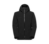 Mammut Veste protectrice fiable et légère pour l’alpinisme Crag HS Hooded Jacket Men Noir 3XL
