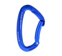 Mammut Crag Key Lock Bent Gate Mousqueton à pression Taille unique Bleu