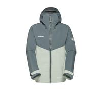 Mammut - Crater IV HS Hooded Jacket - Veste imperméable homme Silver Sage / Strata - M
