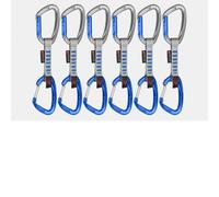 Mammut dégaines Crag Keylock Wire 10 cm avec indicateur Pack de 6 gris bleu