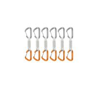 Mammut Dégaines les plus légères pour les ascensions difficiles Sender Wire 12 cm 6-Pack Quickdraws Jaune 12 cm