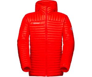 Mammut - Doudoune d'alpinisme en duvet d'oie - Broad Peak Light IN Hooded Jacket Men Mammut Red pour Homme - Taille XL - Rouge Rouge XL
