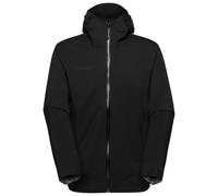 Veste impermeable mammut ducan hooded noir homme