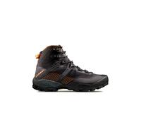 Mammut - Ducan II High GTX - Chaussures trekking homme Black / Dark Tangerine - 44.2/3