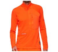 T-shirt Mammut Eiger Nordwand Advanced Half Zip manches longues orange - L