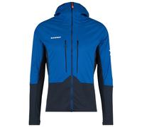 Mammut - Eiger Nordwand Midlayer Hybrid Hooded Jacket - Veste softshell - XL - azurit / night
