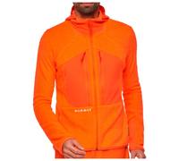 Mammut - Eiger Nordwand Pro Midlayer Air Hooded Jacket - Veste polaire - S - eiger orange