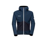 Mammut Eiger Speed ML Hybrid Hooded Hommes Veste Outdoor XL Bleu foncé