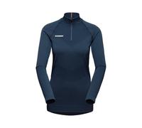 Mammut Femme Trift Half Zip Longsleeve Women T-Shirt, Marine, S EU