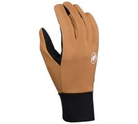 Mammut - Gants de ski de randonnée en GORE-TEX WINDSTOPPER - Astro Light SO Glove Claystone Black en Cuir - Taille 6 - Beige Beige 6
