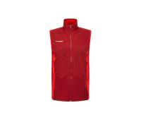Mammut Gilet léger et thermorégulateur pour le ski de randonnée Aenergy ML Hybrid Vest Men Rouge M