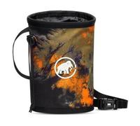 Mammut Sac à magnésium Gym Print marron orange