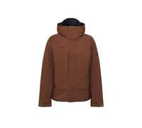 Mammut Veste de ski protectrice, légère et isolante Haldigrat GTX HS Thermo Hooded Jacket Men Brown XL