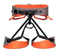 Mammut Harnais Comfort Fast Adjust pour Femme Shark/Safety Orange S Harnais d'escalade, S