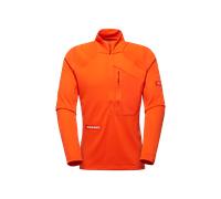 Mammut Haut à manches longues d’alpinisme à séchage rapide Eiger Nordwand Advanced FL Half Zip Pull Men Orange XXL
