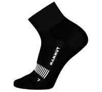 Mammut - Hiking Full Cushion Quarter - Chaussettes de randonnée - EU 42-44 - black / white ii