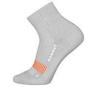 Chaussettes Mammut Hiking Full Cushion Quarter gris rouge - XL