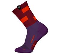 Mammut - Hiking Merino Crew - Chaussettes de randonnée - EU 42-44 - paloja / dark mammut red