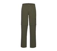 Mammut - Hiking V Zip Off Pants - Pantalon randonnée convertible homme Dark Marsh - 50 - Regular