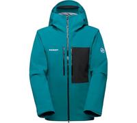 Mammut Homme Stoney HS Hoodie Veste, deep teal-black, L