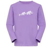 Mammut - Kid's Mammut Core Longsleeve Logo - Haut à manches longues - 104 - lavandin