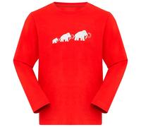 Mammut - Kid's Mammut Core Longsleeve Logo - Haut à manches longues - 152 - mammut red