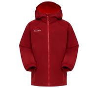 Mammut - Kid's Ultimate Comfort Softshell Hooded Jacket - Veste softshell - 128 - dark mammut red