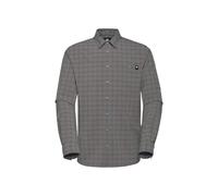 Mammut T-shirt manches longues Lenni Homme Steel / Black XXL