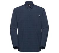 Mammut - Lenni Longsleeve Shirt - Chemise - M - marine / black