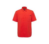 Mammut Chemise de randonnée classique à manches courtes Lenni Shirt Men Rouge XXL