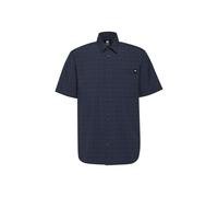 Mammut Chemise Homme Lenni légère, compressible, anti-UV, manches courtes - Marine/Black Taille S
