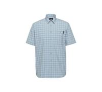 Mammut Chemise légère Lenni Shirt Nebla/Tschiel – Compressible, Protection UV – Homme M Gris