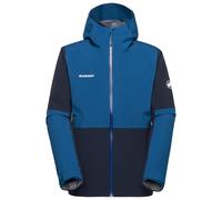 Blouson pour homme Mammut Linard Guide HS Hooded Jacket Men Marine/Tschiel M