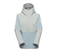 Mammut - Linard Guide HS Hooded Jacket - Veste hardshell femme Nebla / Silver Sage - S