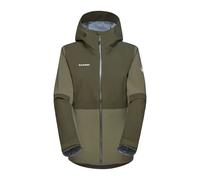 Mammut - Linard Guide HS Hooded Jacket - Veste imperméable femme Marsh / Dark Marsh - S