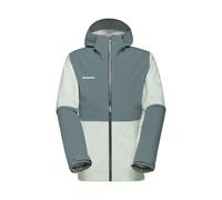 Mammut - Linard Guide HS Hooded Jacket - Veste imperméable homme Silver Sage / Strata - XXL