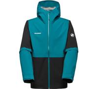 Mammut - Linard Guide Hardshell Hooded Jacket - Veste imperméable - L - black / deep teal