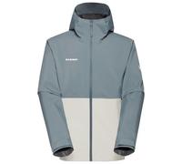 Mammut - Linard Light Hardshell Hooded Jacket - Veste imperméable - XXL - strata / silver sage