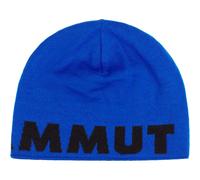 MAMMUT Logo Beanie - Mixte - Bleu - taille Unique- modèle 2026